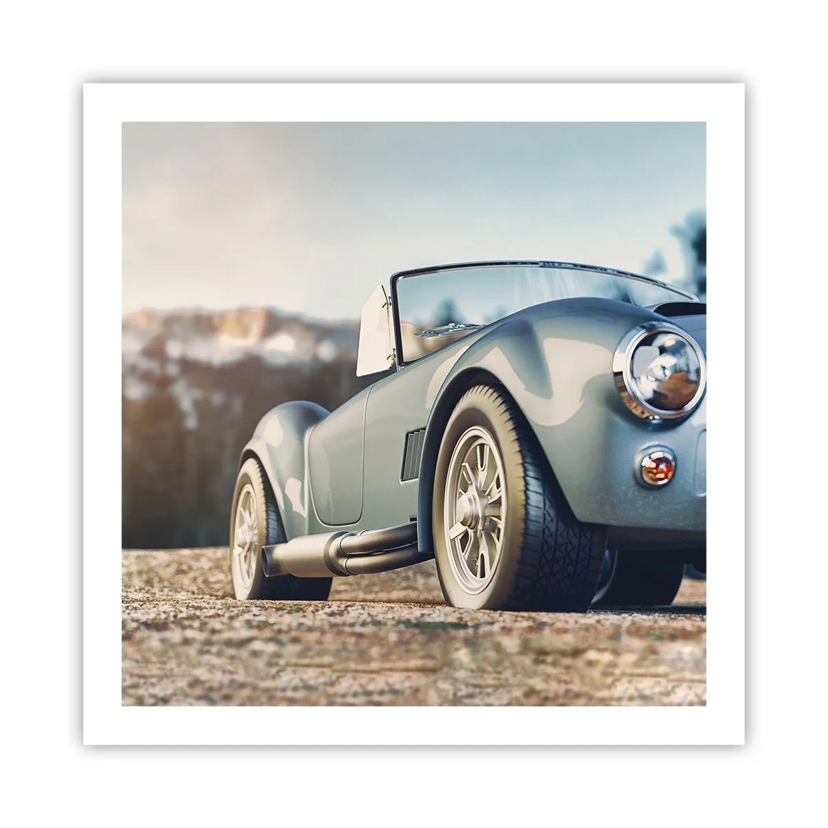 Plakat - Fordi stil betyder noget - 60x60 cm