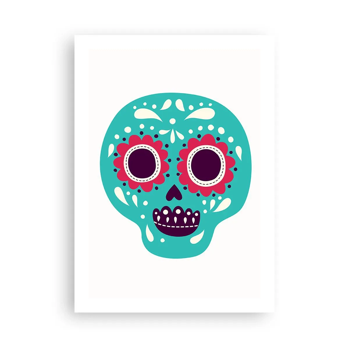 Plakat - Livet - sjovt indtil døden - 50x70 cm