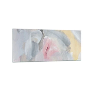 Billede på glas - I en pastelfarvet verden - 120x50 cm