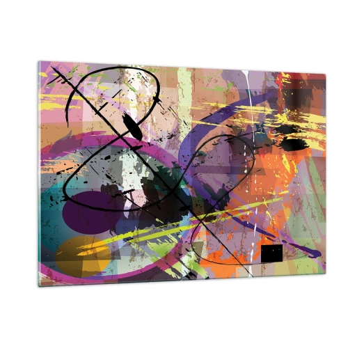 Billede på glas - Kan være lige eller rundt - 120x80 cm