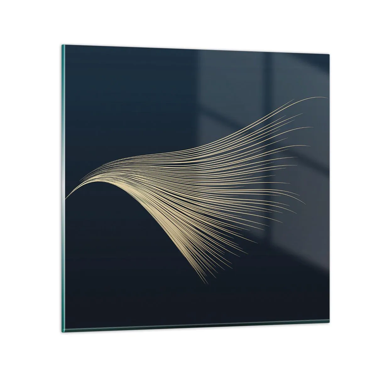 Billede på glas - Som en engels hår - 30x30 cm