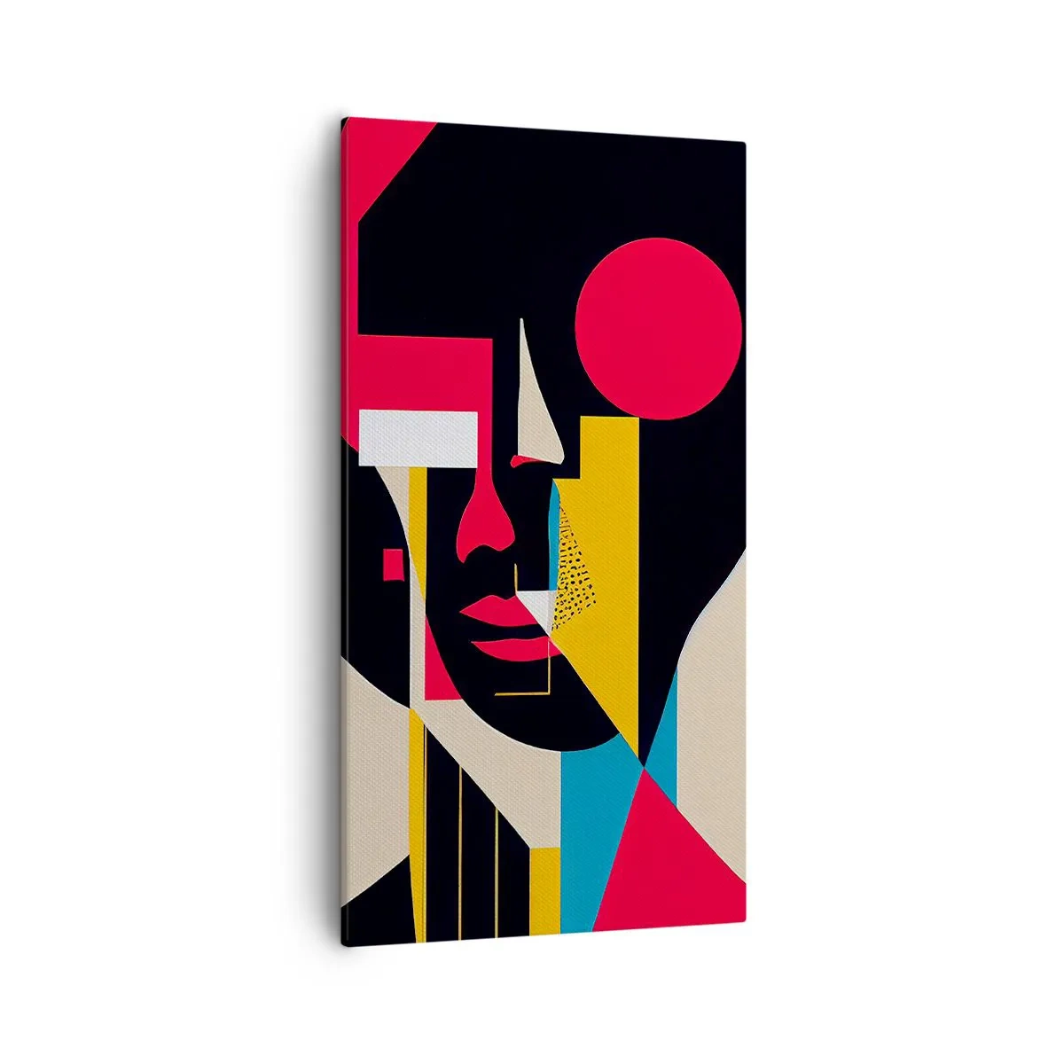 Lærredstryk - Billede på lærred - Hendes indre verden - 55x100 cm