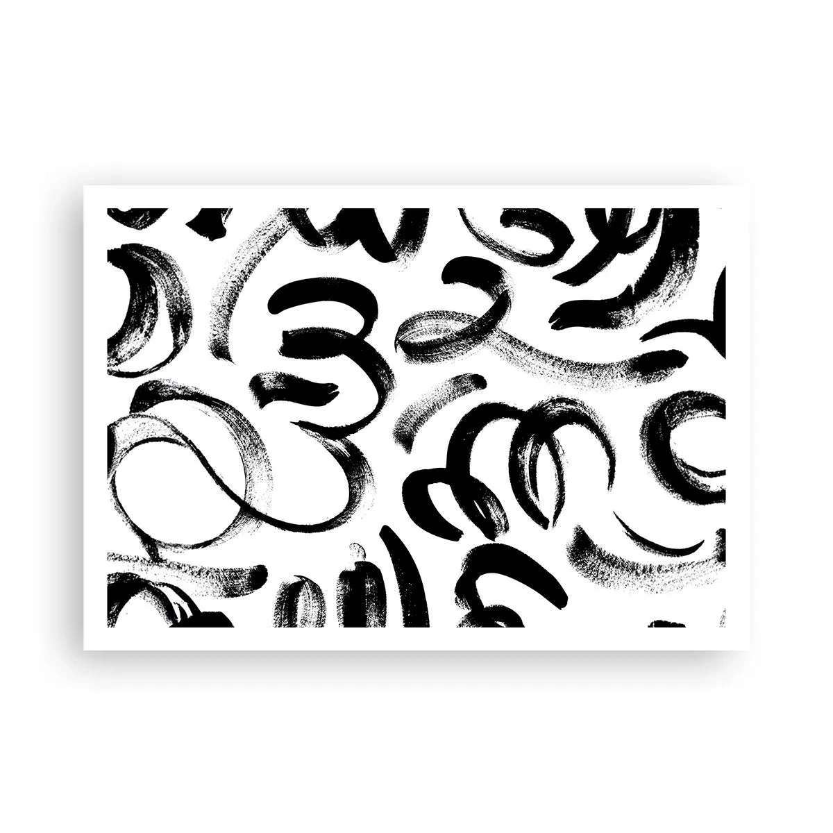 Plakat - I sort og hvidt - 100x70 cm