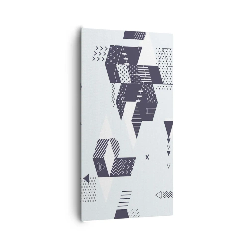 Lærredstryk - Billede på lærred - I matematikkens sjæl - 65x120 cm