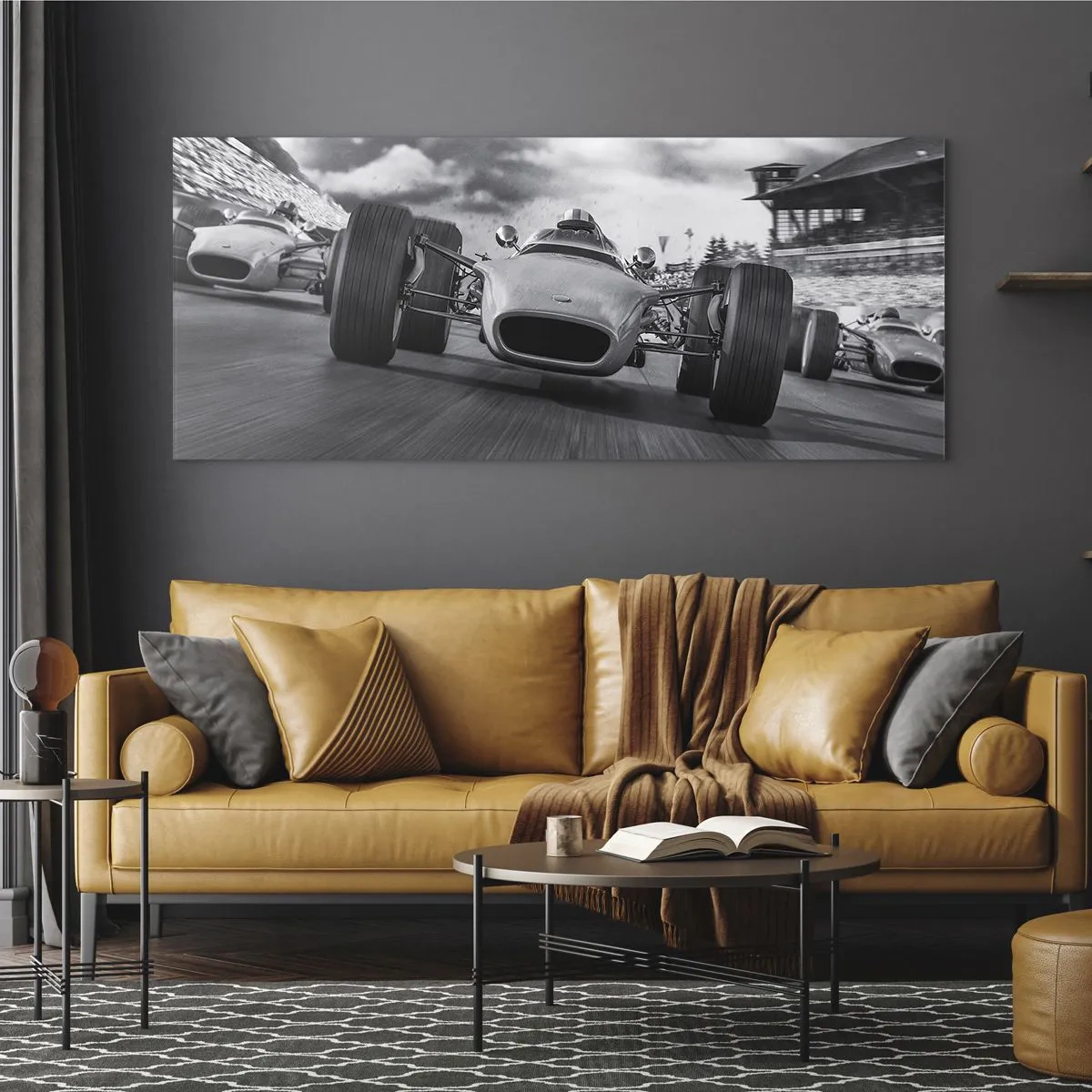 Billede på glas - Der er kraft! - 90x30 cm