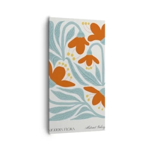 Lærredstryk - Billede på lærred - Mod jorden, mod solen - 65x120 cm