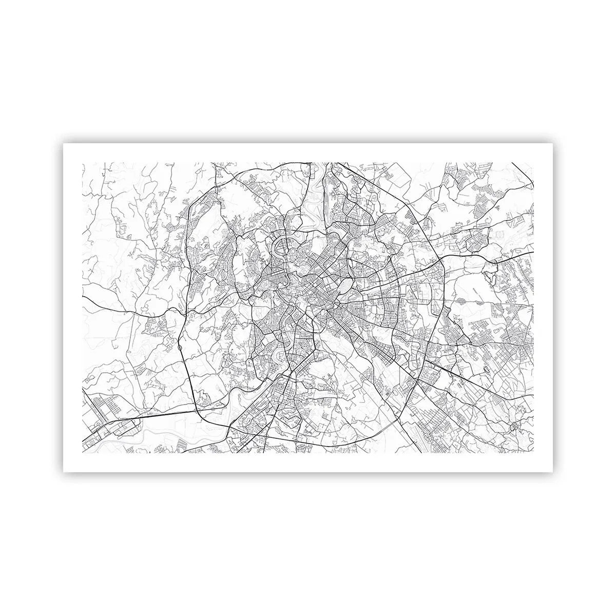 Plakat - Romersk cirkel - 91x61 cm