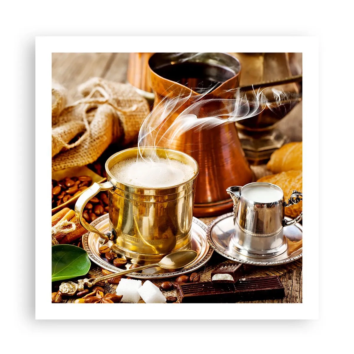 Plakat - Hav en dejlig dag! - 60x60 cm