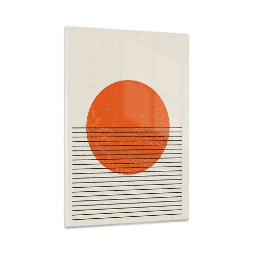 Billede på glas - Altid solen - 80x120 cm