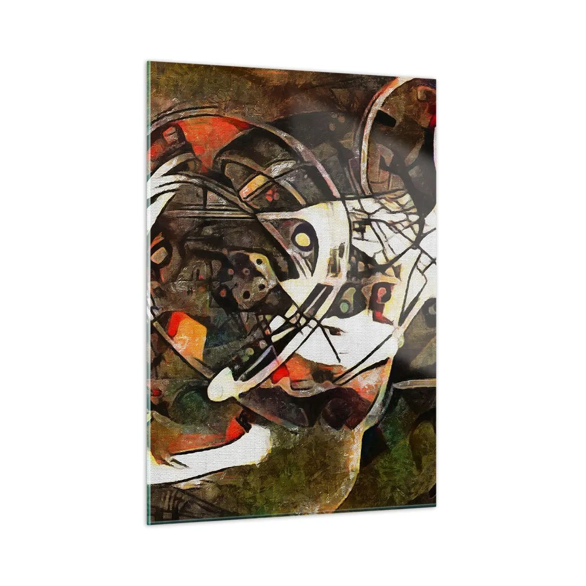 Billede på glas - Kan du høre bevægelse? - 50x70 cm