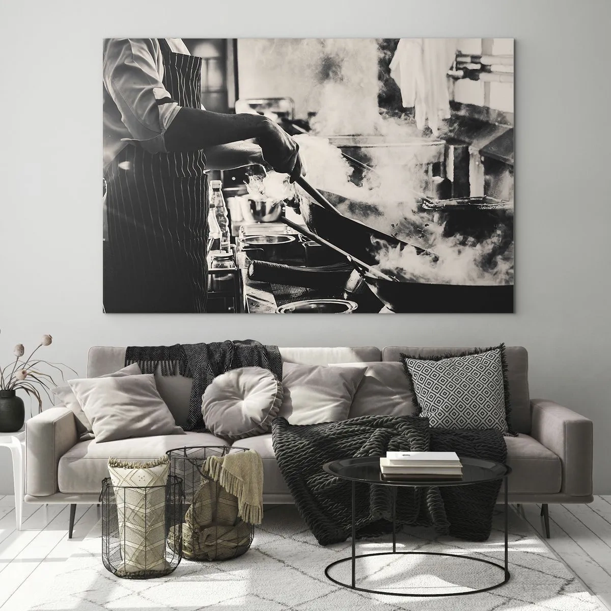 Billede på glas - Smagernes alkymi - 120x80 cm