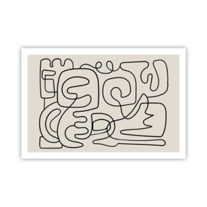 Plakat - På sporet - 91x61 cm