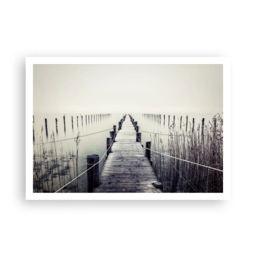 Plakat - Fordyb dig i fred - 100x70 cm
