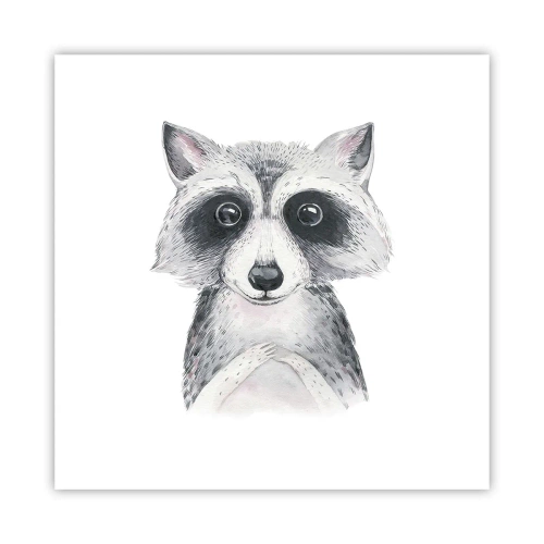 Plakat - Et øjeblik til at trække på skuldrene - 40x40 cm