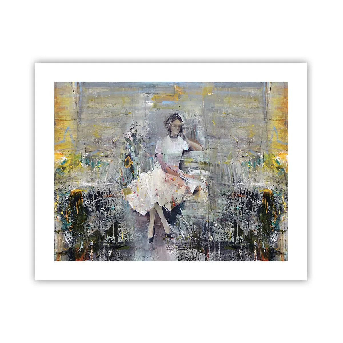 Plakat - Klassisk og moderne - 50x40 cm