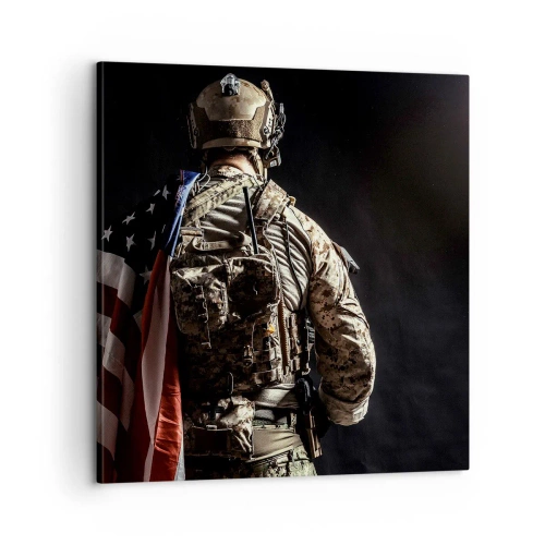 Lærredstryk - Billede på lærred - Det er grunden til, at - 60x60 cm