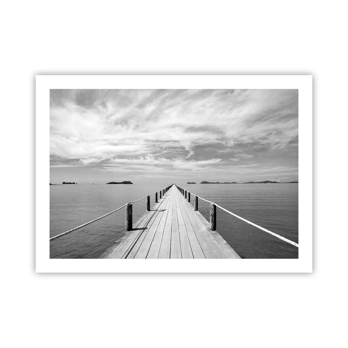 Plakat - Eller måske en rejse... - 70x50 cm