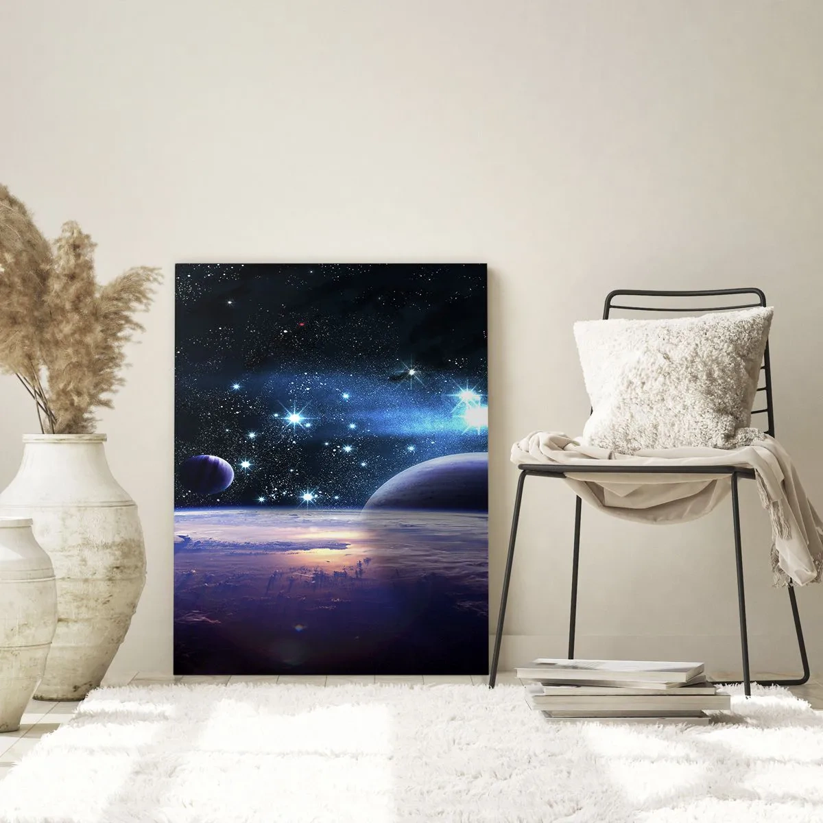 Billede på glas - Er du stadig alene? - 50x70 cm