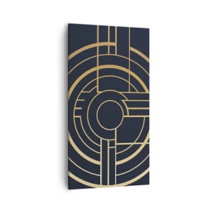 Lærredstryk - Billede på lærred - At vende tingene på hovedet - 55x100 cm