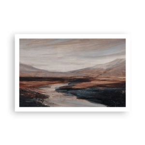 Plakat -  Fredfyldt dal - 91x61 cm