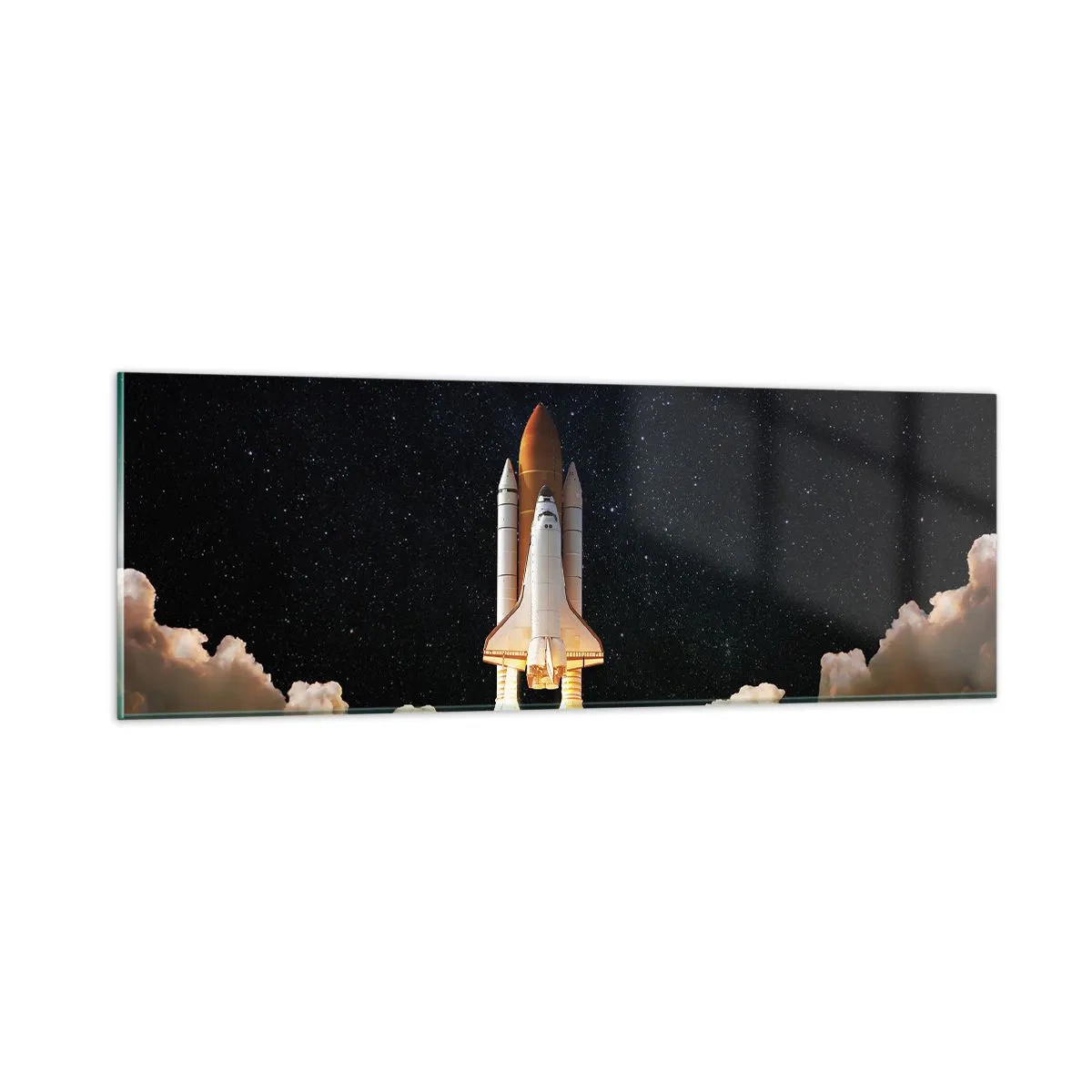 Billede på glas - Ad astra! - 90x30 cm