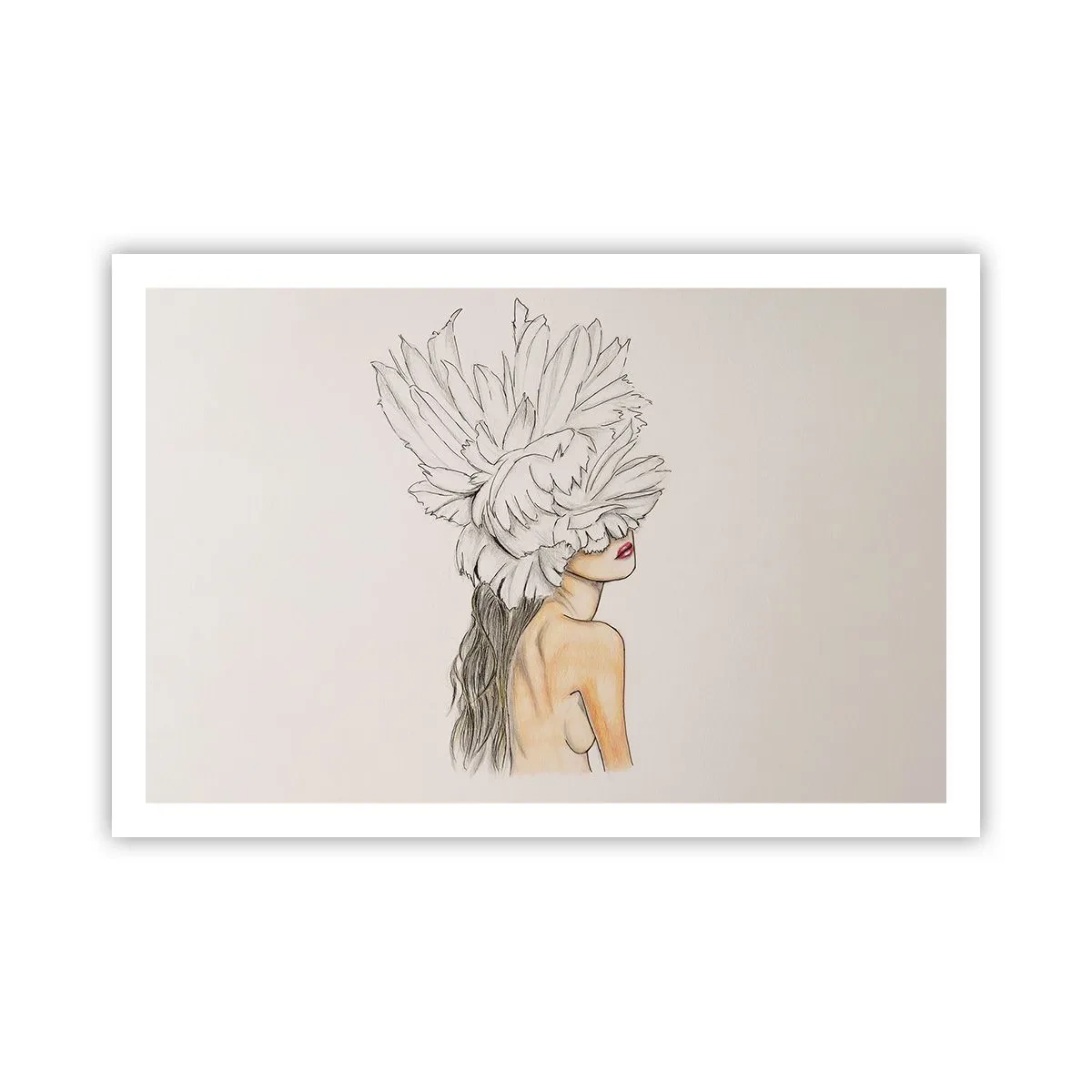 Plakat - Skønhed kronet - 91x61 cm