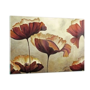 Billede på glas - Marker - 120x80 cm