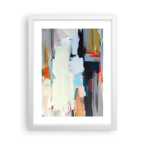 Plakat i hvid ramme - Er der en metode? - 30x40 cm