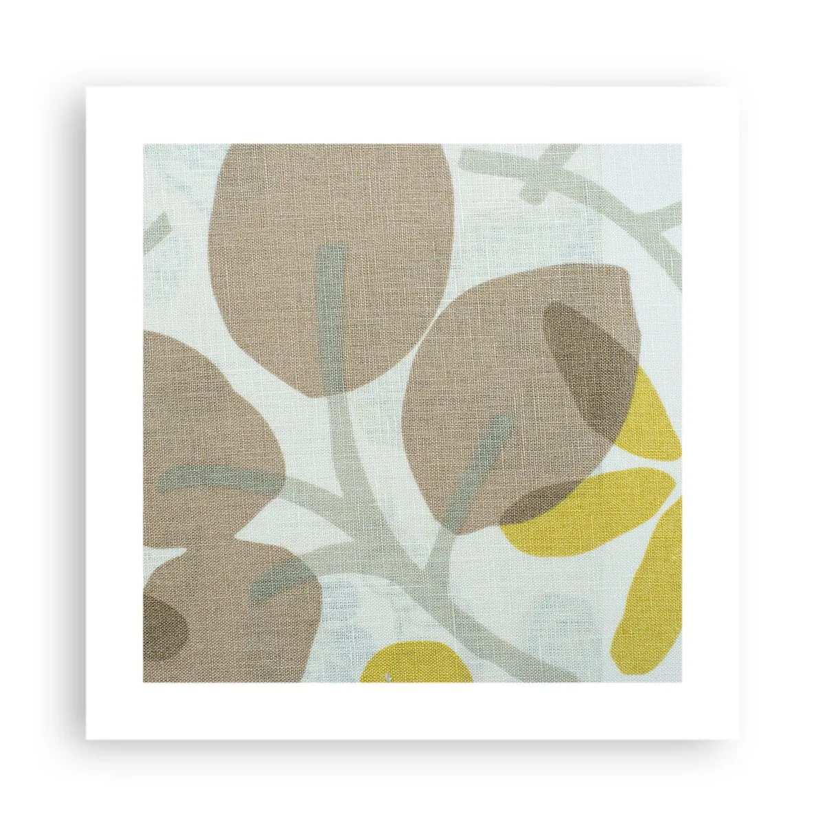 Plakat - Komposition i solskinnet - 40x40 cm