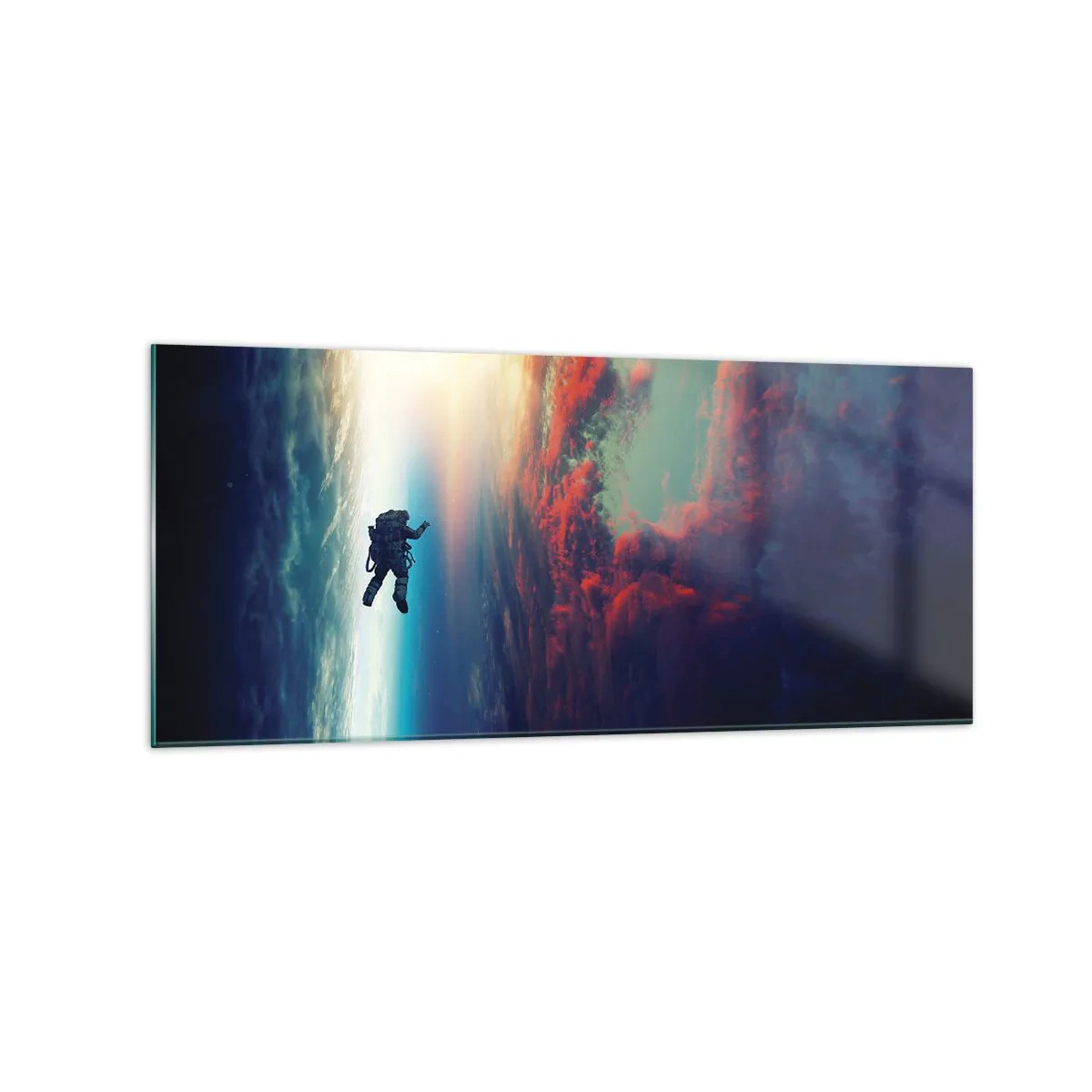 Billede på glas - Over for universet - 120x50 cm