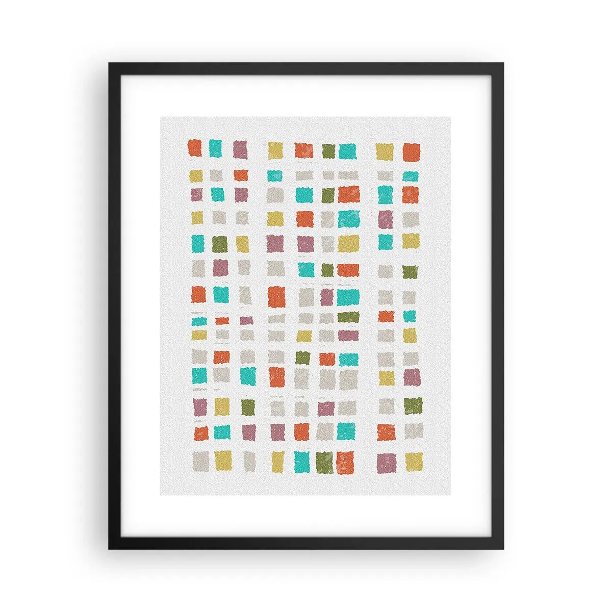 Plakat i sort ramme - Ukendt leg - 40x50 cm