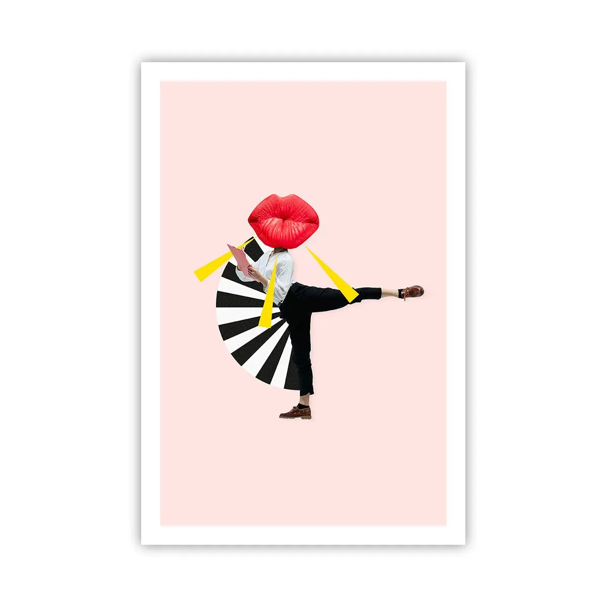 Plakat - Surrealistisk popkunst - 61x91 cm