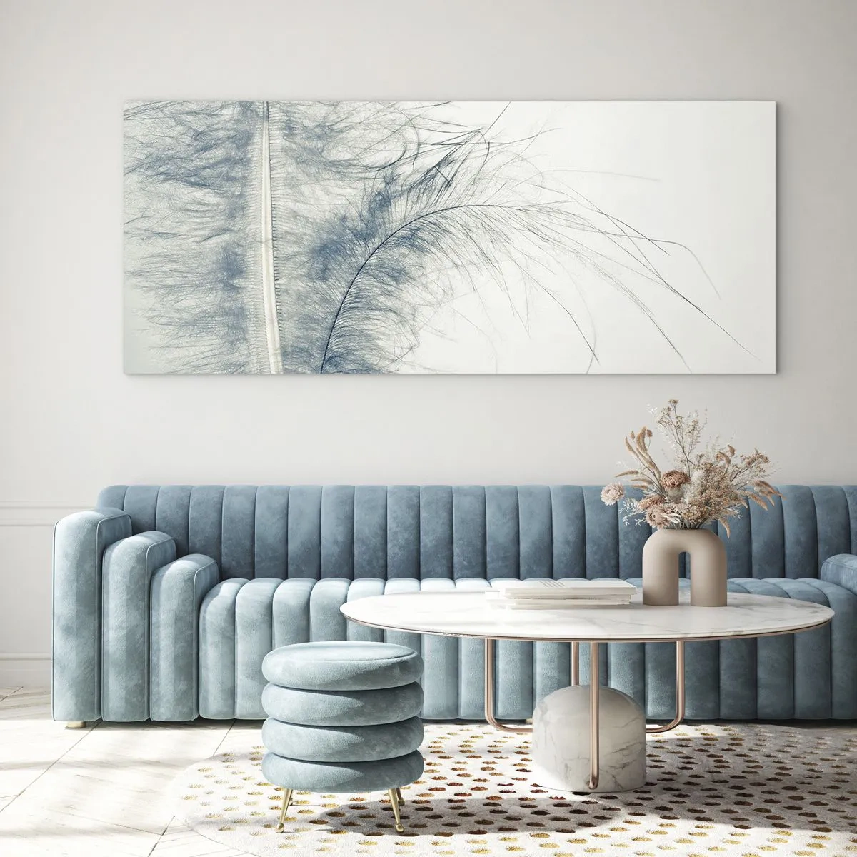 Billede på glas - Naturens hvisken - 100x40 cm