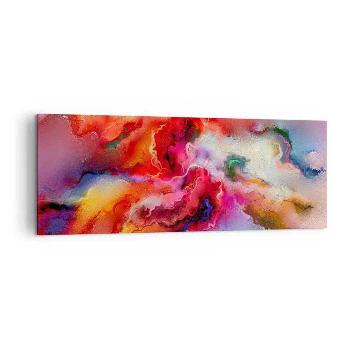 Lærredstryk - Billede på lærred - Sådan fanger du drømmen - røg - 140x50 cm