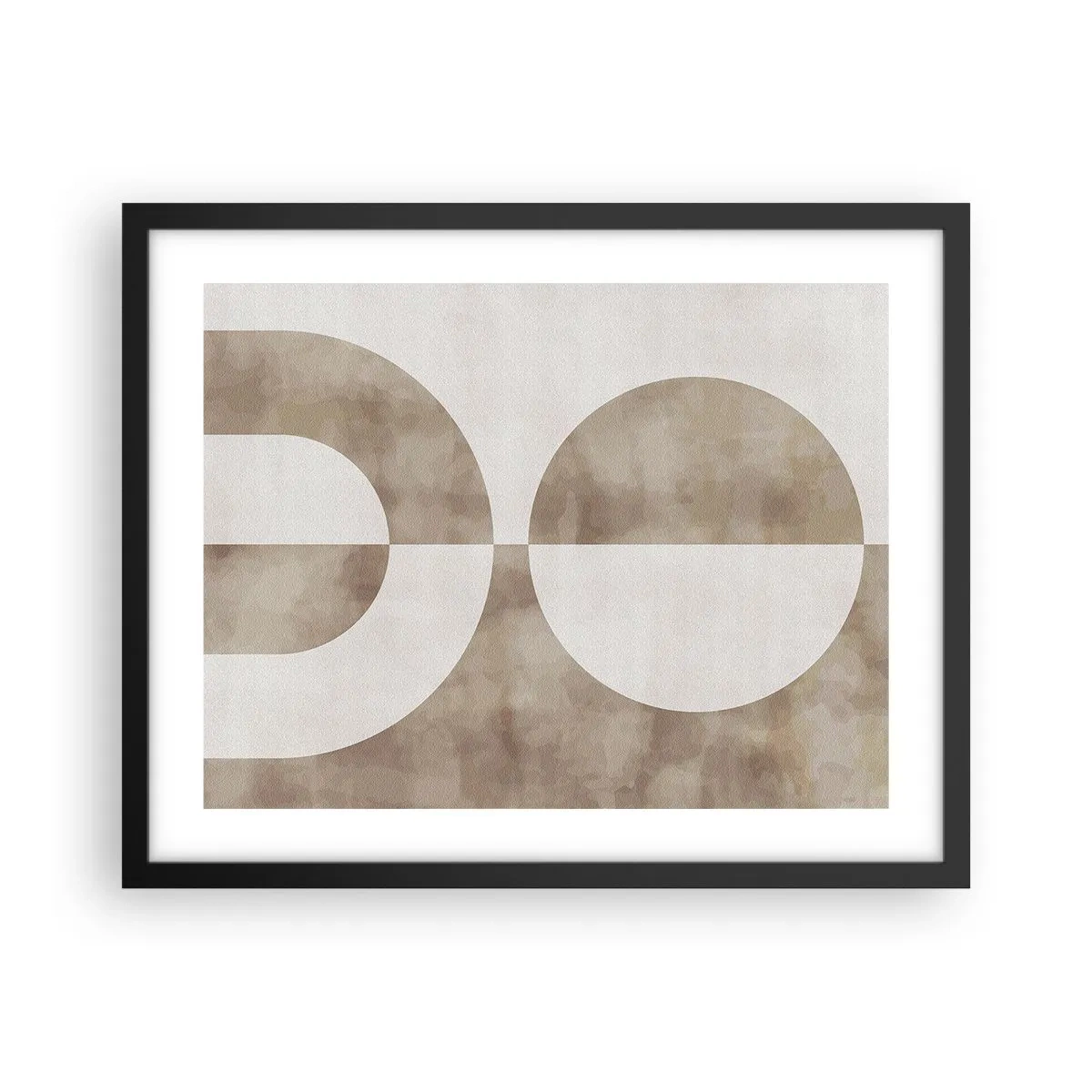 Plakat i sort ramme - Ligheder og forskelle - 50x40 cm