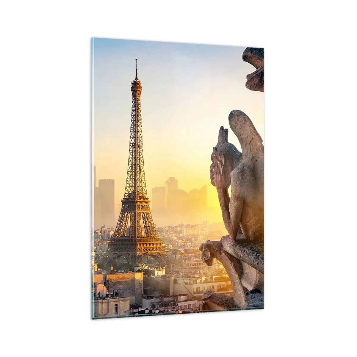 Billede på glas - Meget har ændret sig... - 80x120 cm