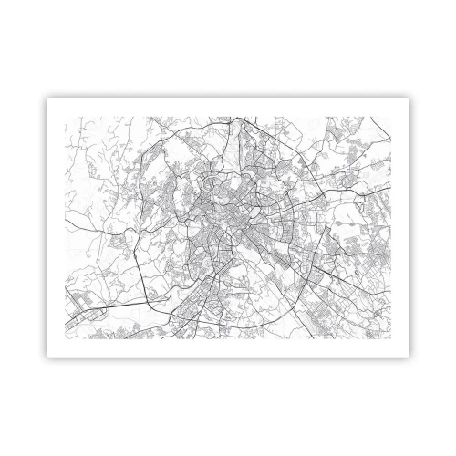 Plakat - Romersk cirkel - 70x50 cm