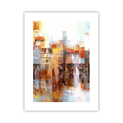 Plakat - Under broen også smuk - 30x40 cm