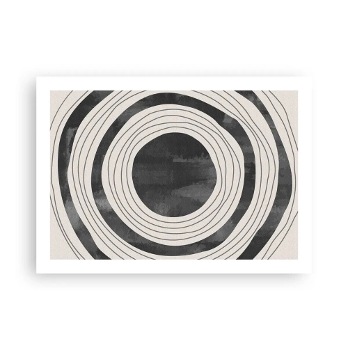 Plakat - Lige til det punkt - 70x50 cm