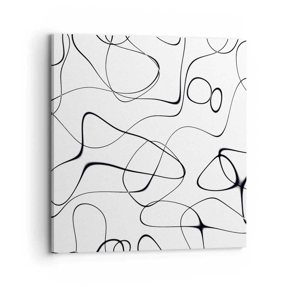 Lærredstryk - Billede på lærred - Livets veje, skæbnens omskiftelser - 70x70 cm