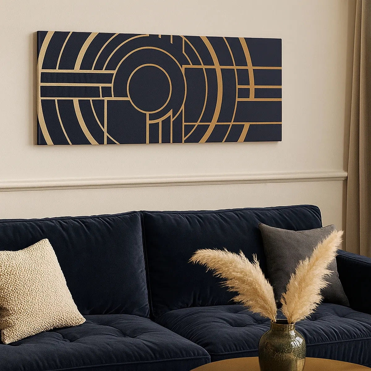 Lærredstryk - Billede på lærred - At vende tingene på hovedet - 30x30 cm