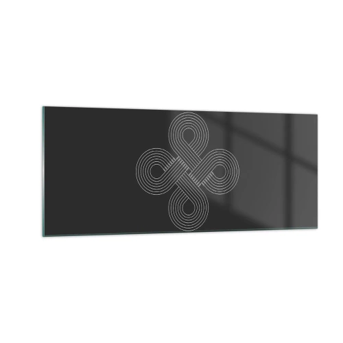 Billede på glas - I den keltiske ånd - 100x40 cm