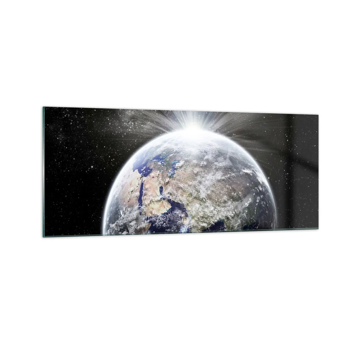 Billede på glas - I fuldt blus - 100x40 cm