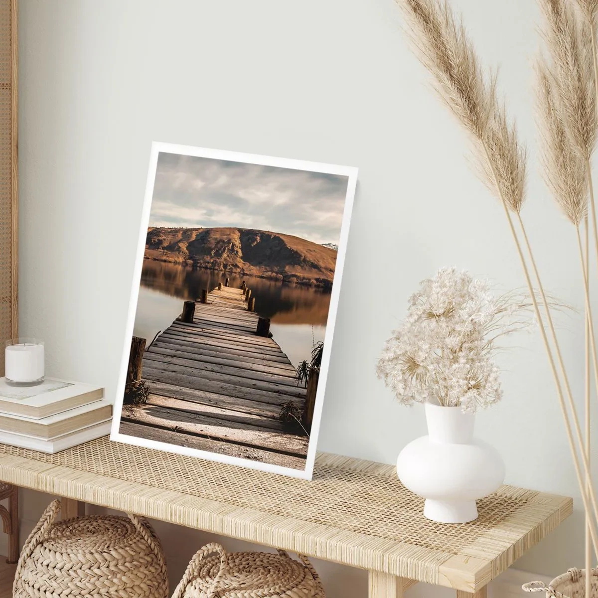 Plakat - Et landskab i stilhed - 70x100 cm