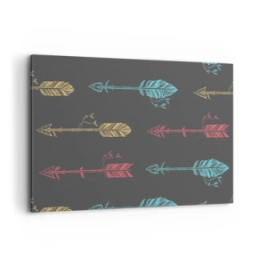 Lærredstryk - Billede på lærred - For at - 120x80 cm