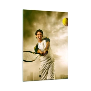 Billede på glas - Energi og glæde - 50x70 cm