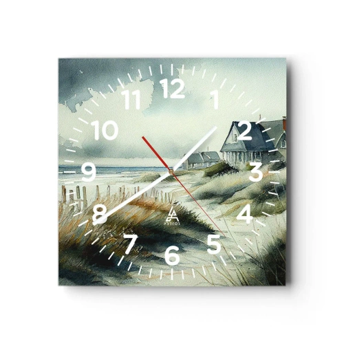 Vægur, Uret - Væk fra trængsel og travlhed - 30x30 cm