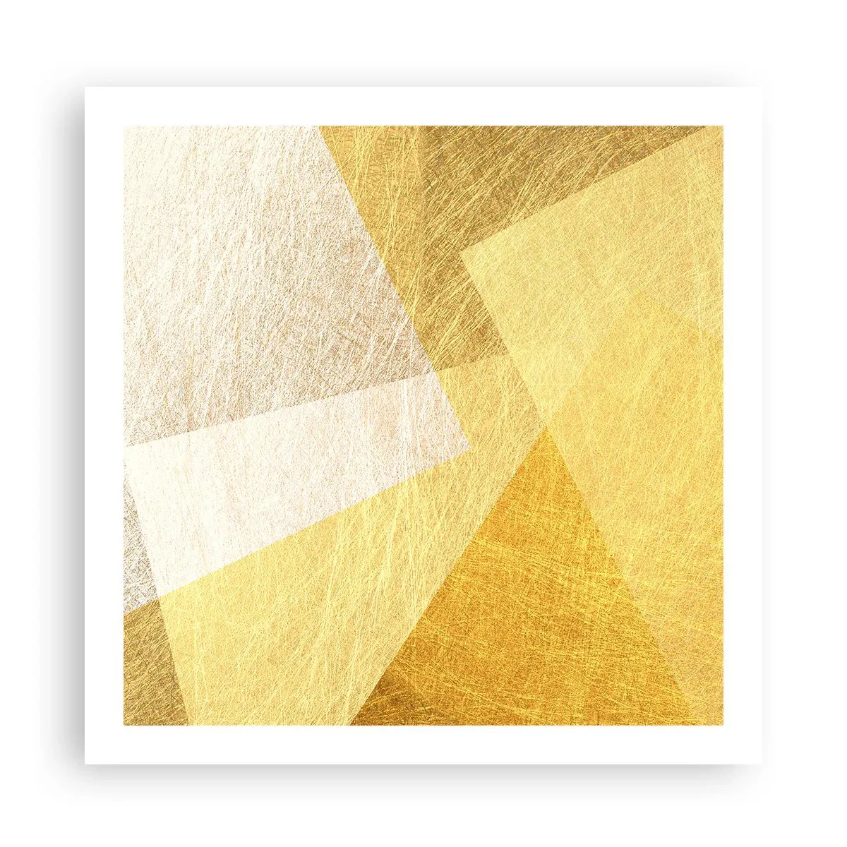 Plakat - Geometriens vejr - 60x60 cm