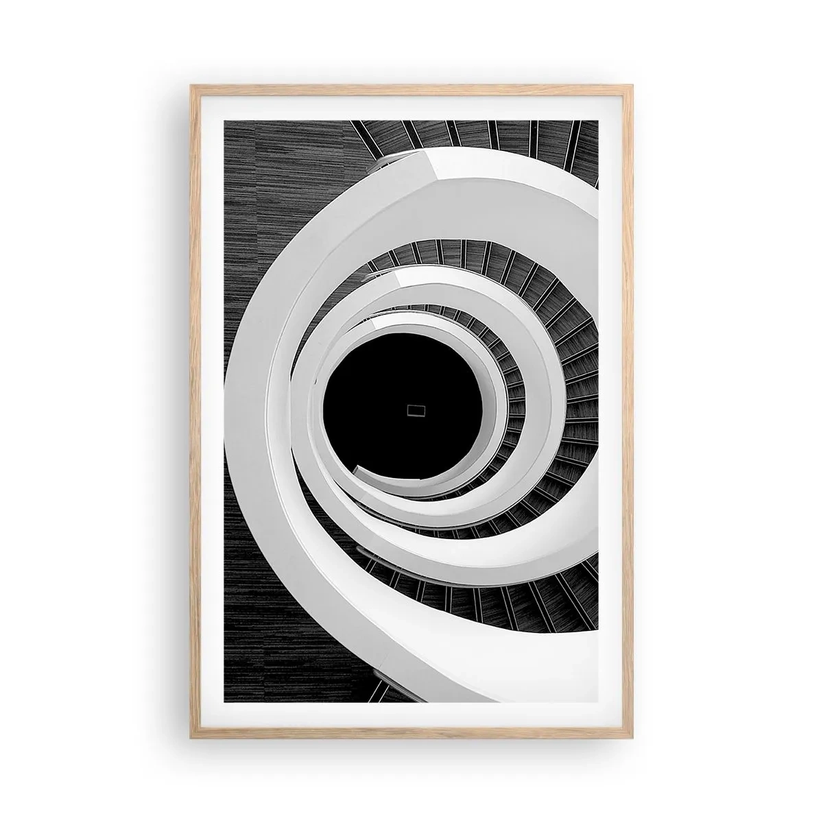 Plakat i ramme af lyst egetræ - Til sagen - 61x91 cm