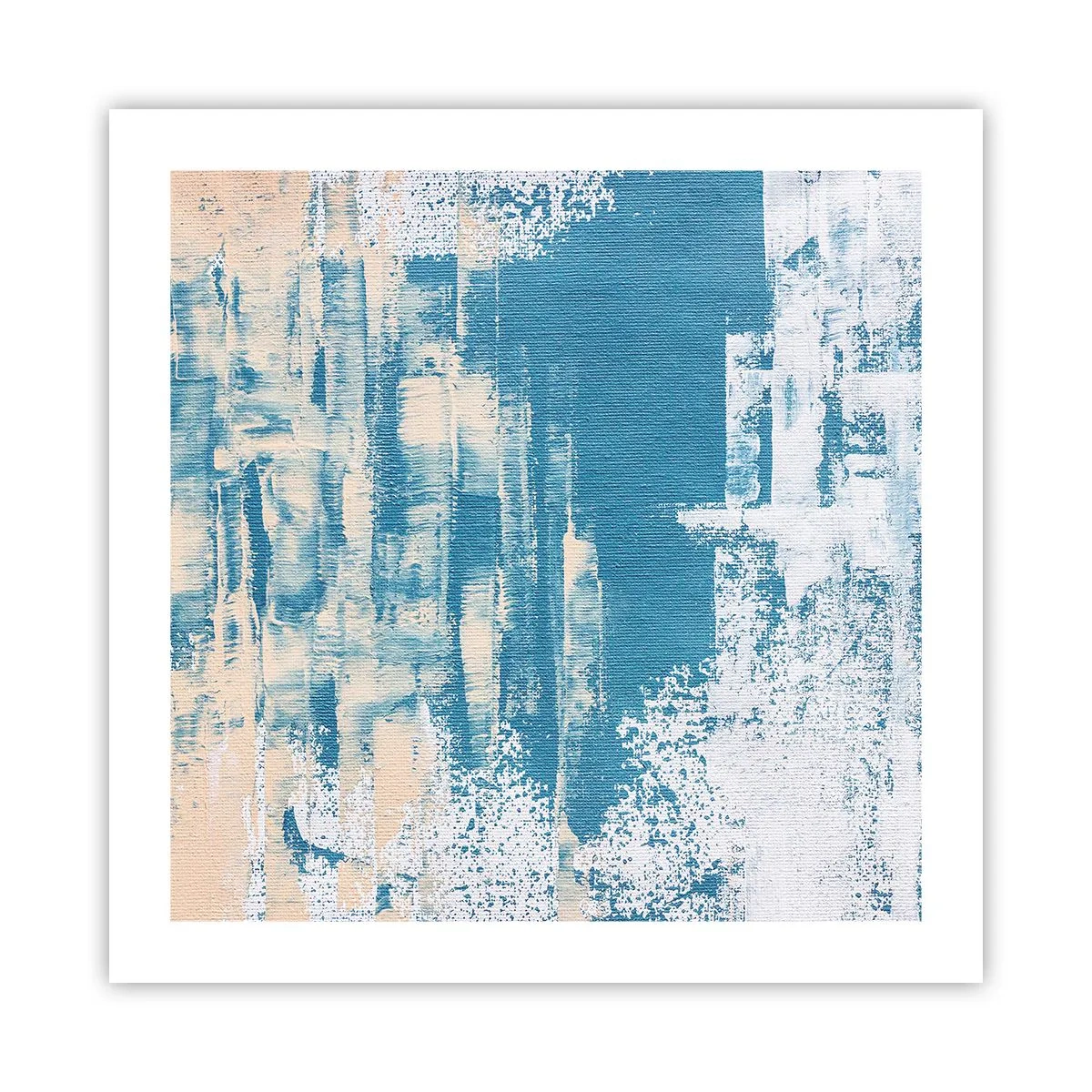 Plakat - Gennem istappen - 50x50 cm